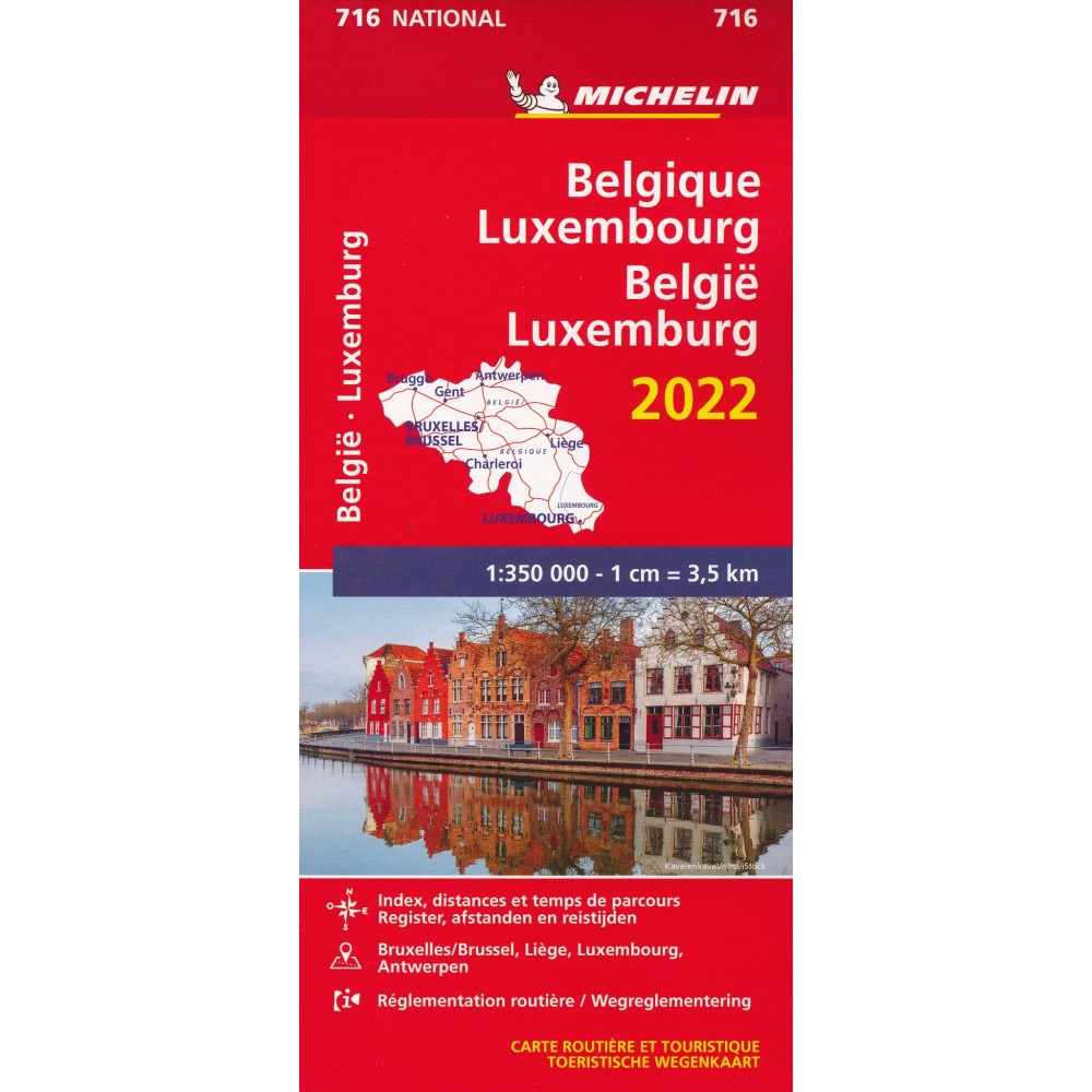 Belgien Luxemburg Michelin 2022